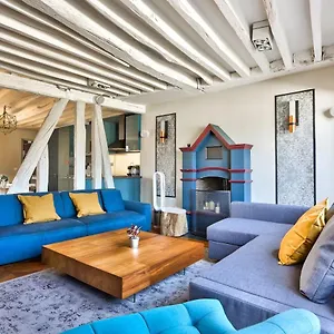  Appartamento Le Marais Superb Terrace Free Netflix